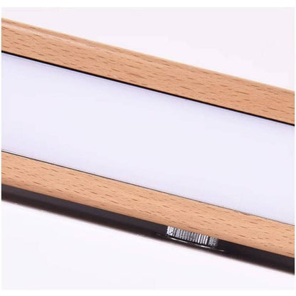 Rotatable LED Wall Lamp Solid Wood Adjustable Bedside Light NALANI