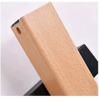 Rotatable LED Wall Lamp Solid Wood Adjustable Bedside Light NALANI