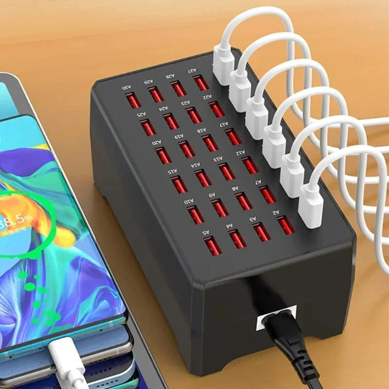 Multi Device USB Charging Station For 30 Devices In Hotels NALANI