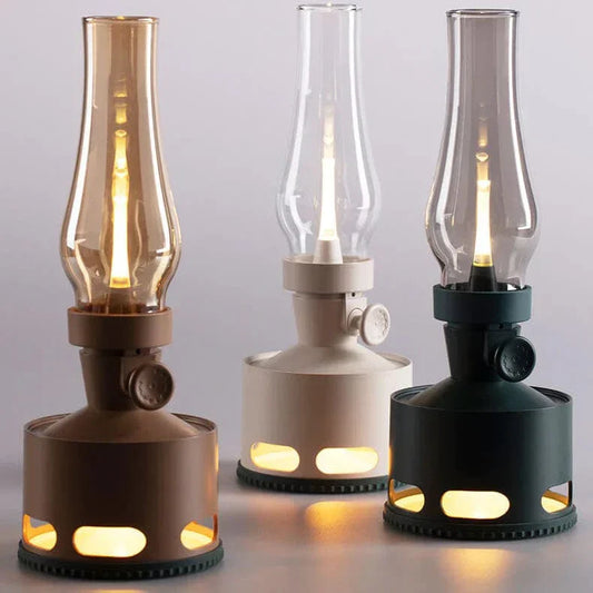 Rechargeable LED Lantern Table Lamp With Long Battery Life NALANI