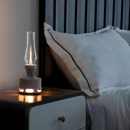 Rechargeable LED Lantern Table Lamp With Long Battery Life NALANI