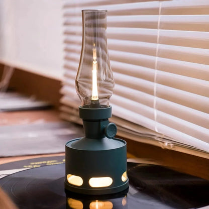 Rechargeable LED Lantern Table Lamp With Long Battery Life NALANI