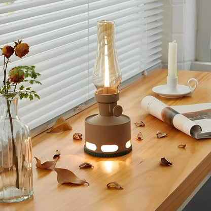 Rechargeable LED Lantern Table Lamp With Long Battery Life NALANI
