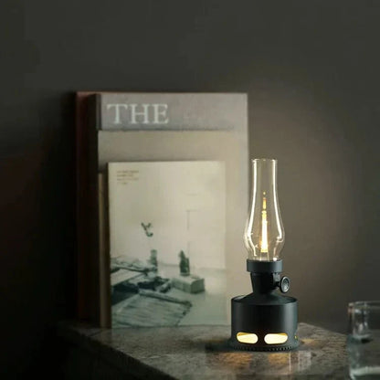 Rechargeable LED Lantern Table Lamp With Long Battery Life NALANI