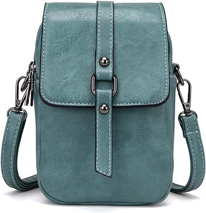 Vintage Multi Functional Soft Vegan Leather Shoulder Bag NALANI